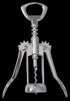 Wing Corkscrew With Bottle Ope Ner, Self-pulling, Chrome Plat