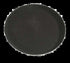 Tray, Rubber Lined 27" Oval Fiberglass, Black-NSF