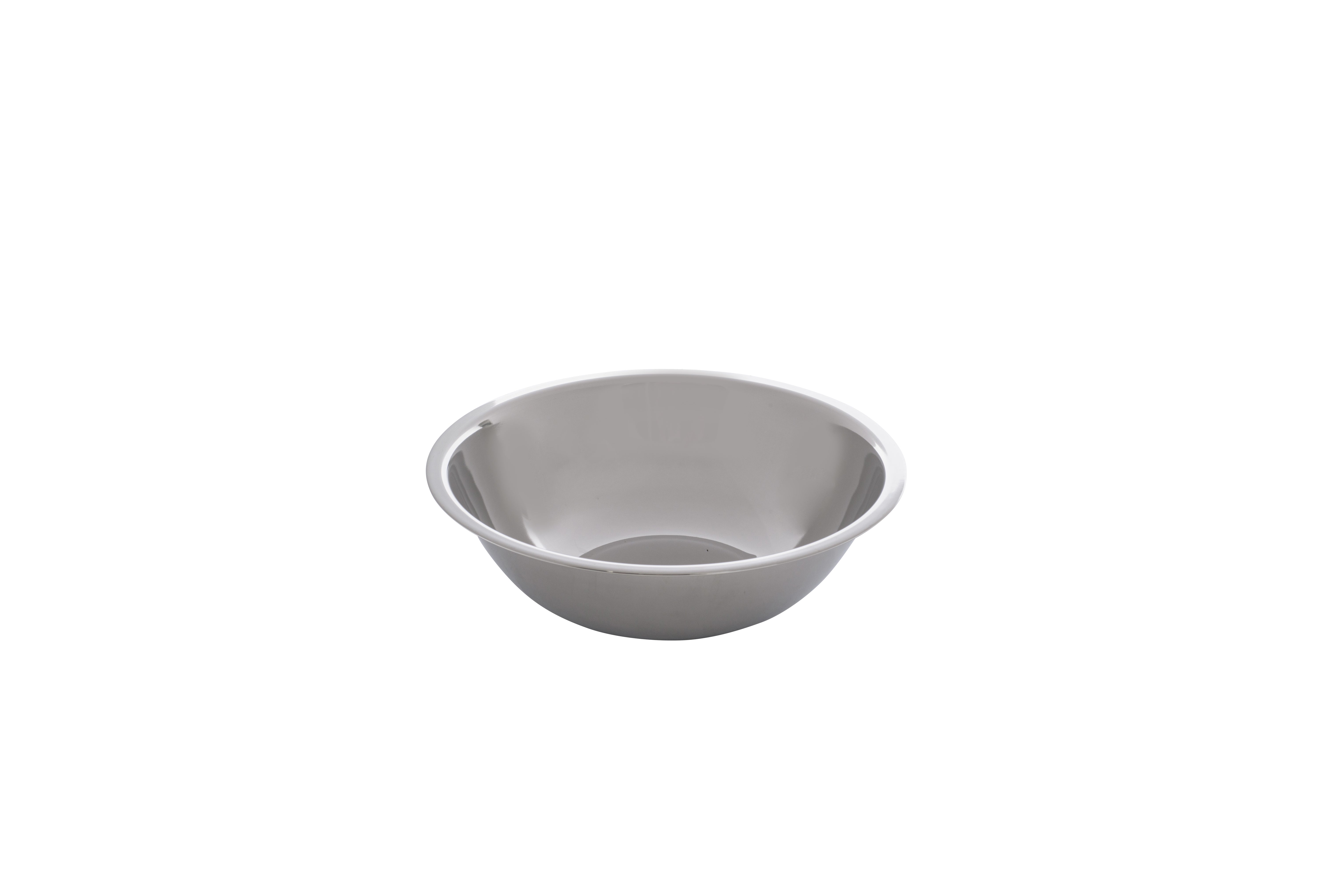 Mixing Bowl, 3/4 Qt., Capacity , 6-1/4" Dia., Stainless Steel