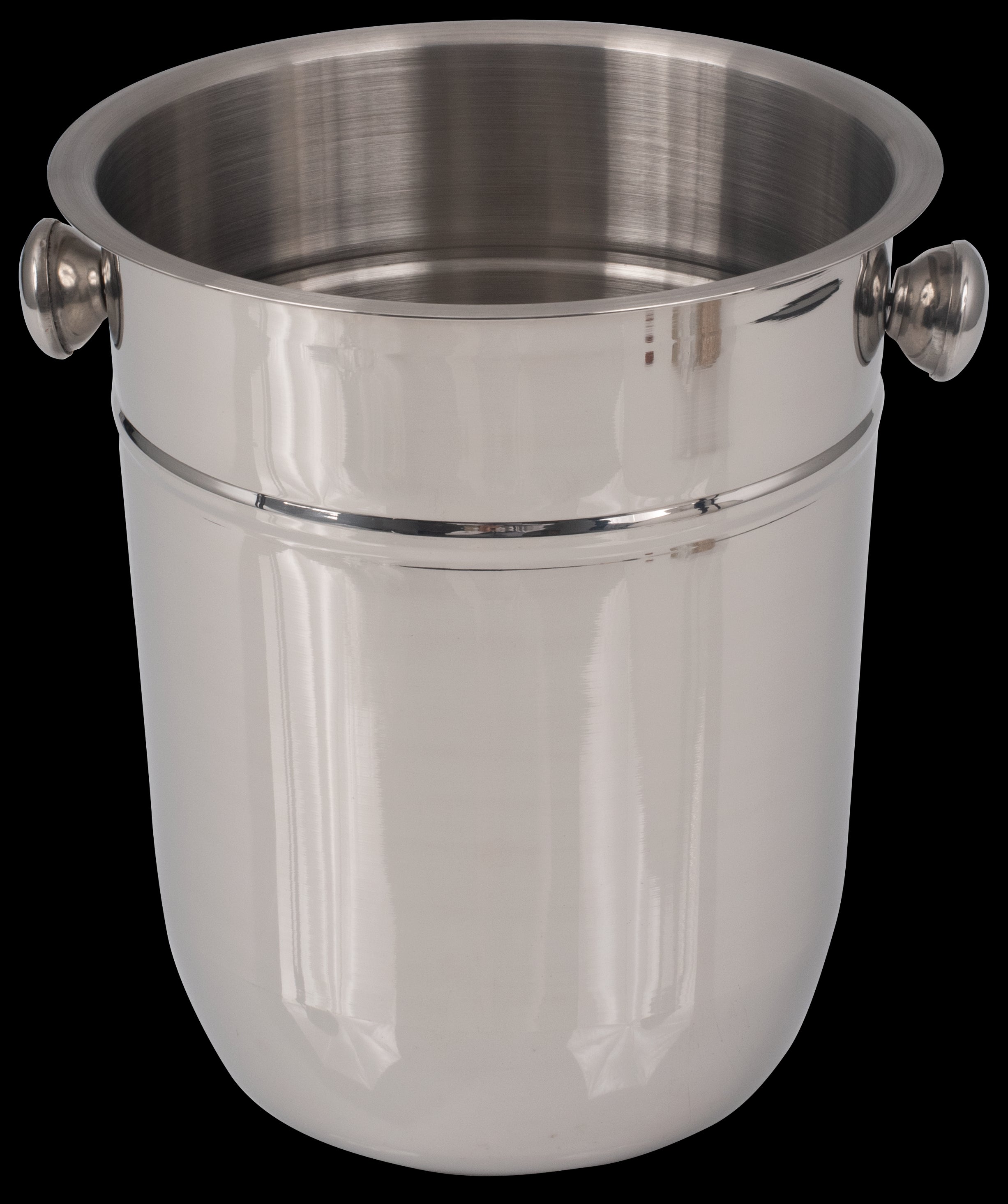 Champagne/Wine Bucket, Stainless Steel, No Stand