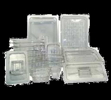 Food Pan, 1/4 Size, 2.5"d Clear, Polycarbonate