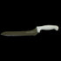 Bread Knife 9" Offset White Polypropylene handle serrated edge high-