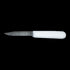 Paring Knife 3.5" White Polypropylene handle, straight edge, high-