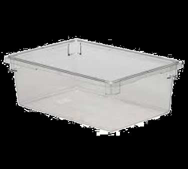 Food Storage Box, 18"x26"x6" Clear, Polycarbonate