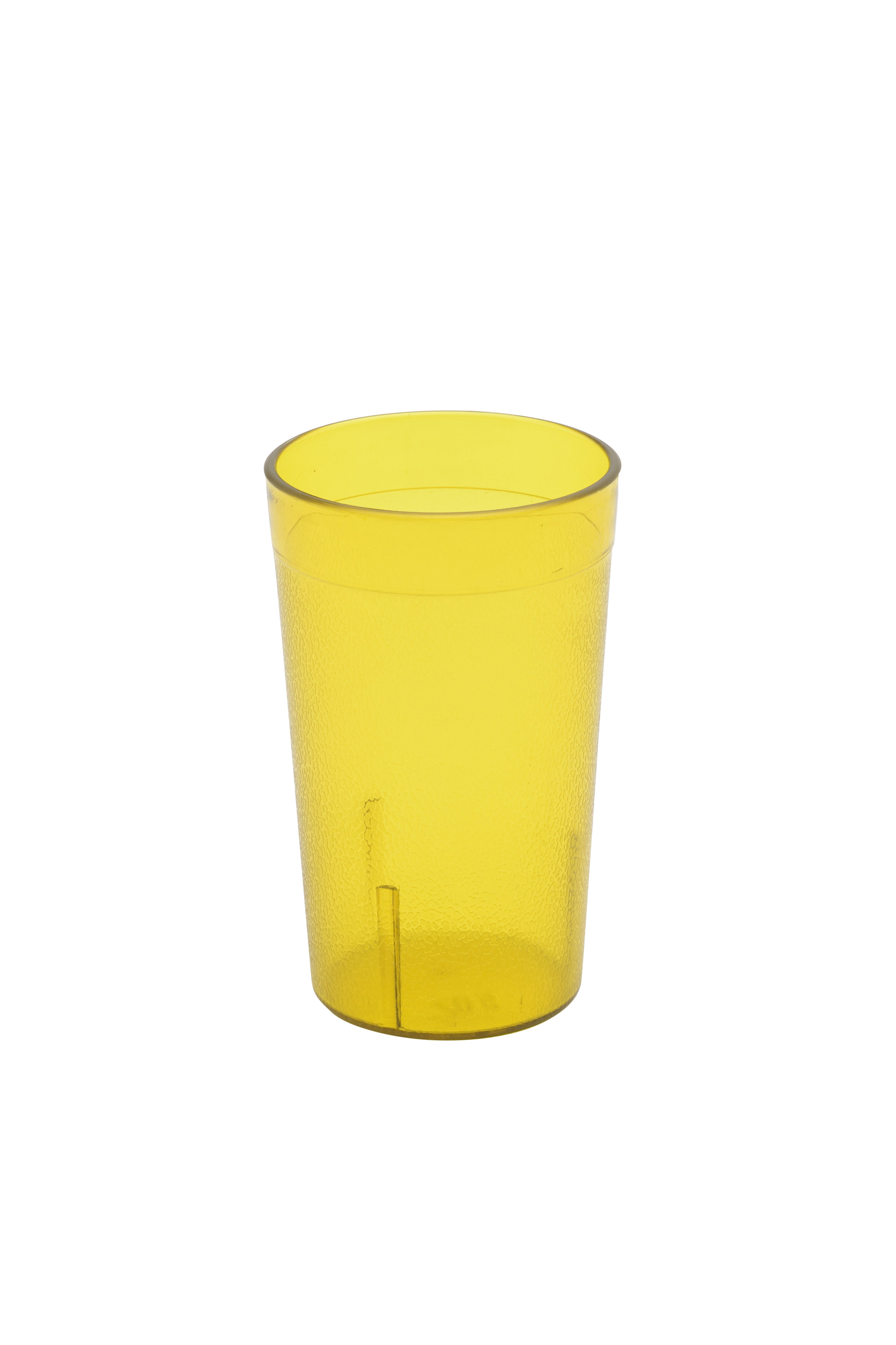 Tumbler, 5 oz., Pebbled, Amber, Dishwasher Safe, Stackable, San Plastic, BPA Free