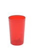 Tumbler, 9-1/2 oz., Pebbled, Red, Dishwasher Safe, Stackable, San Plastic, BPA Free