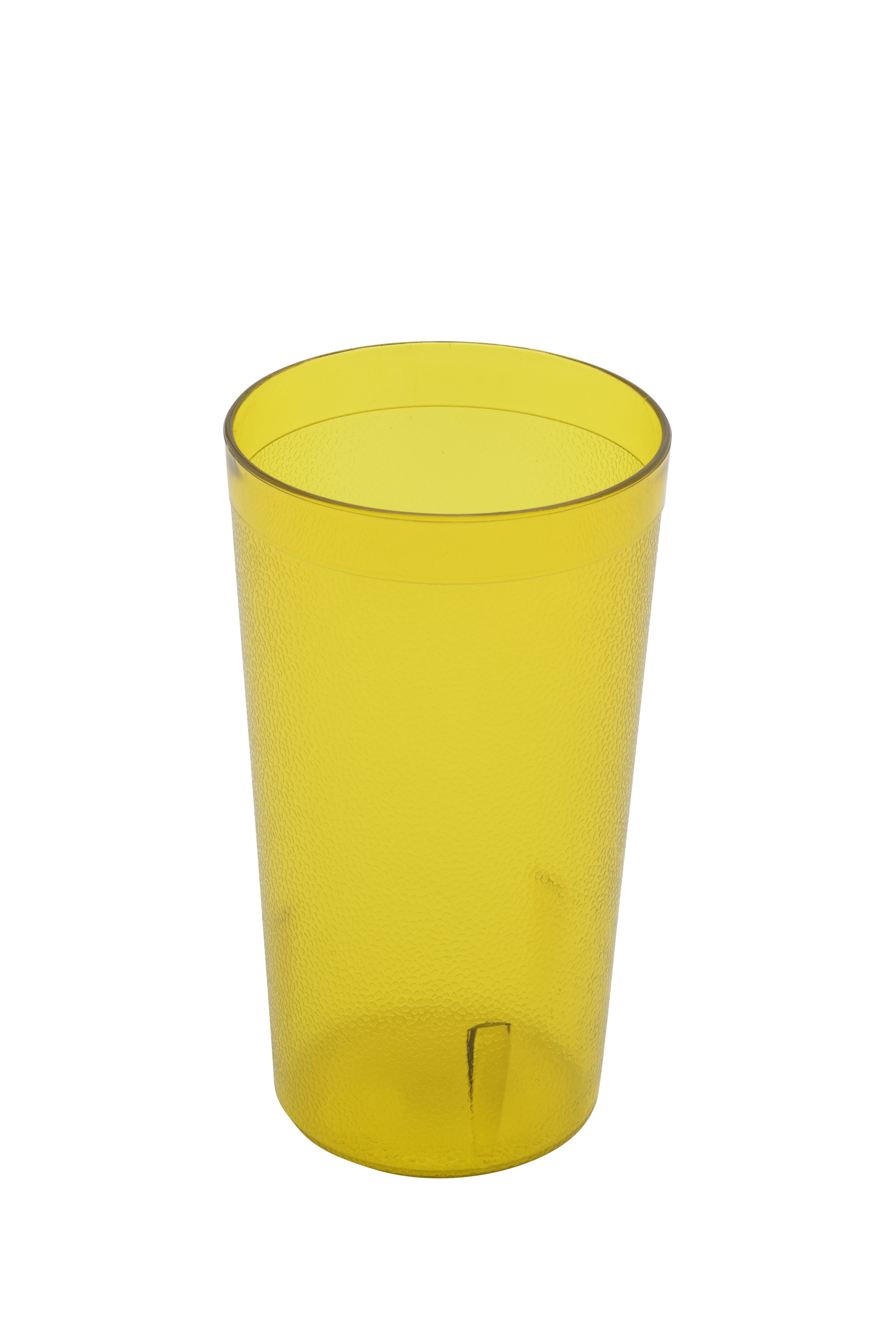 Tumbler, 12 oz., Pebbled, Amber, Dishwasher Safe, Stackable, San Plastic, BPA Free