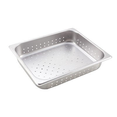 Steam Table Pan Half Size 2.5"D Perforated