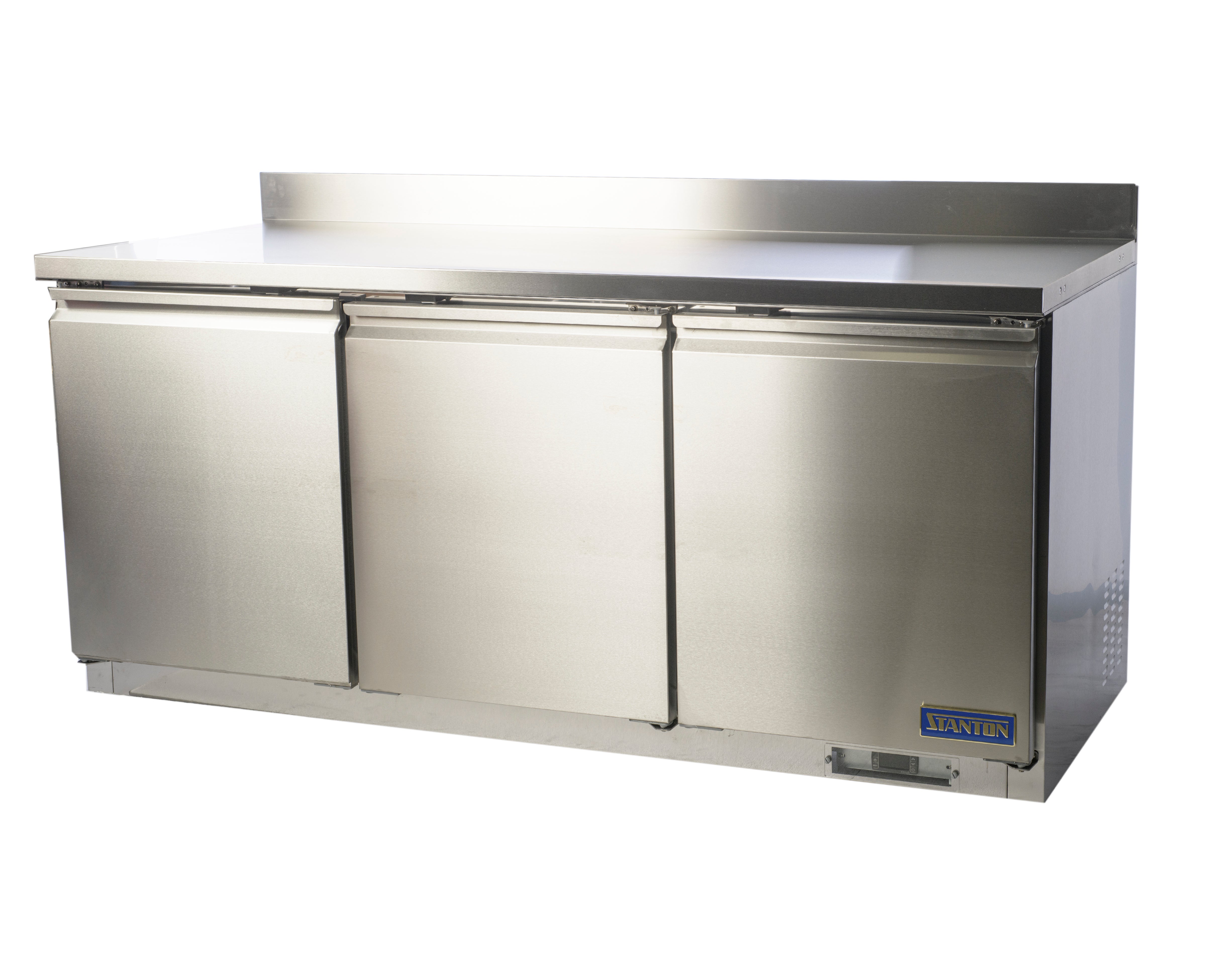 Worktop Freezer Stainless Steel Interior 72"